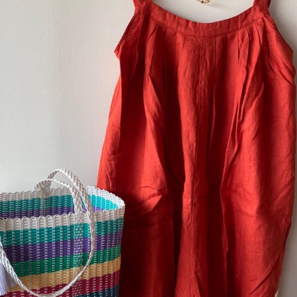 LF MARKEY: BASIC LINEN ROMPER - Picture 4 of 5